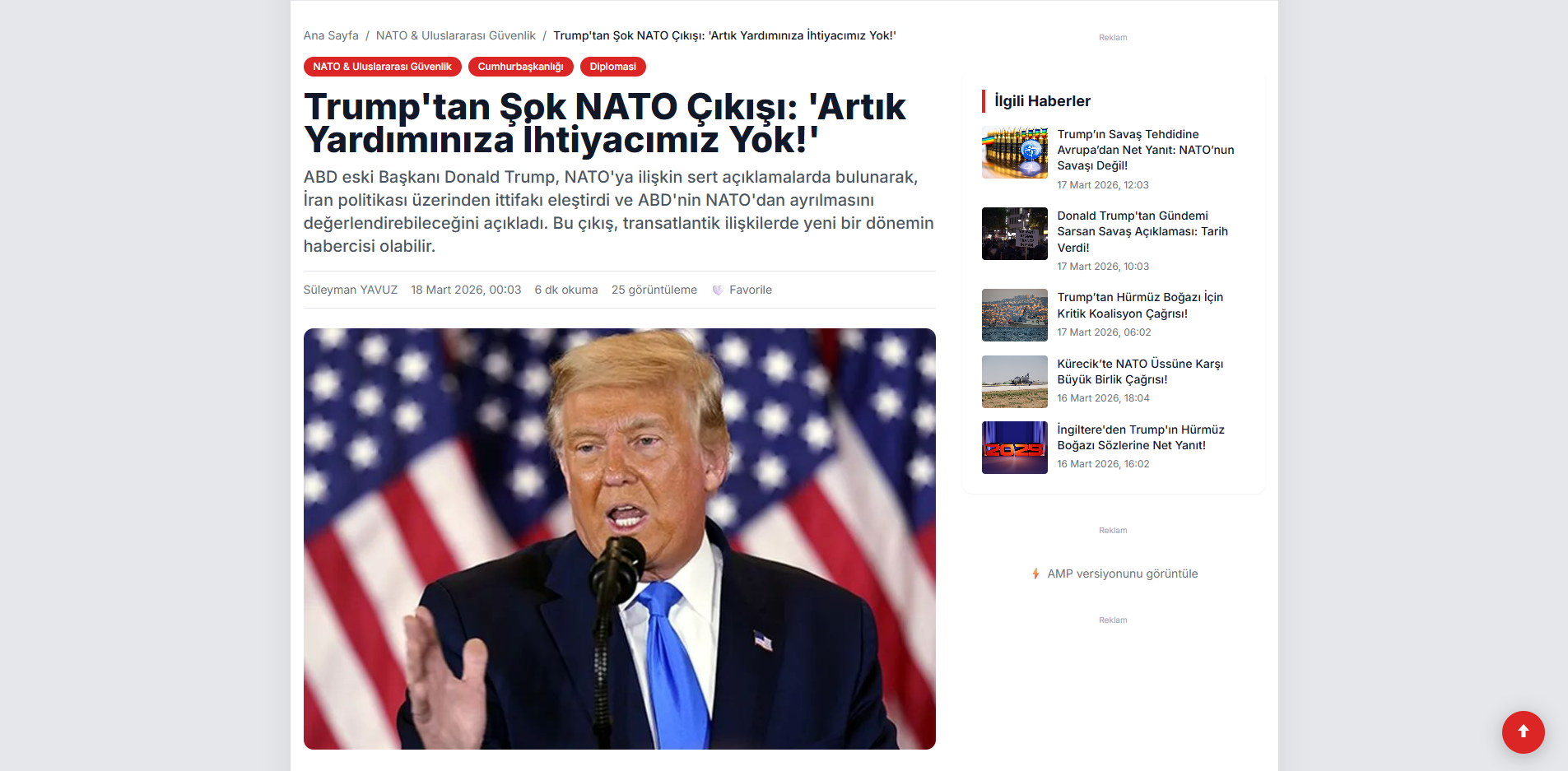 Flavor News haber detay
